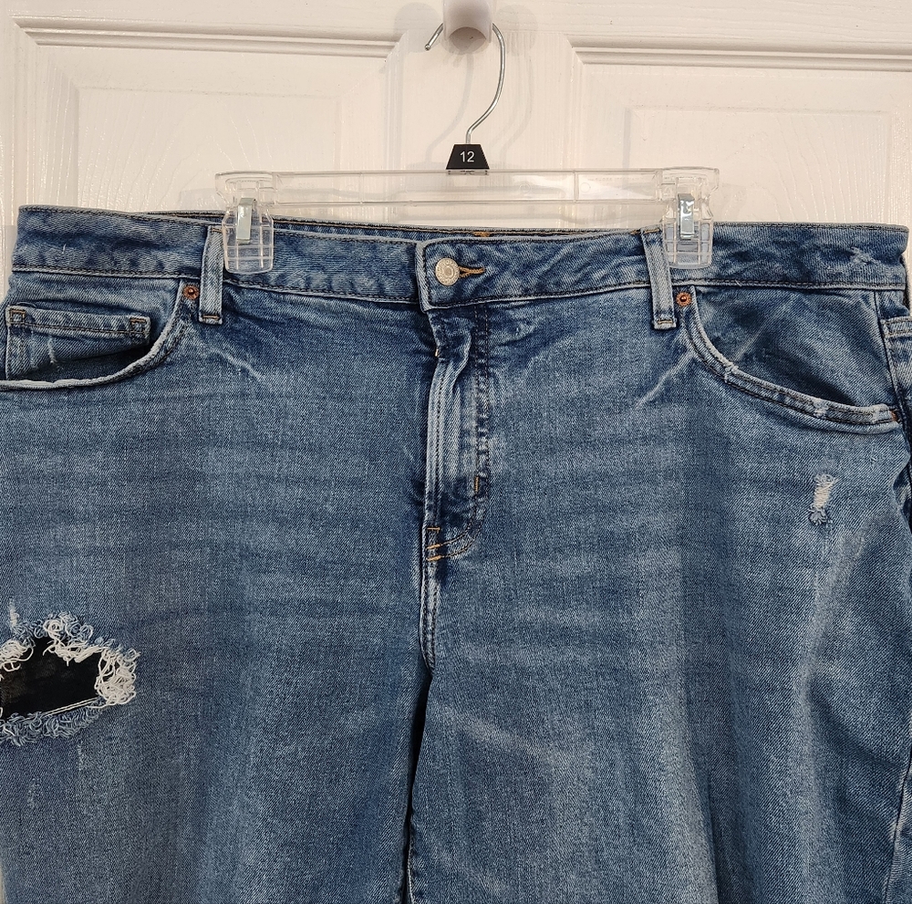 Old Navy Light Blue O.G. Straight Jeans - Picture 4 of 7